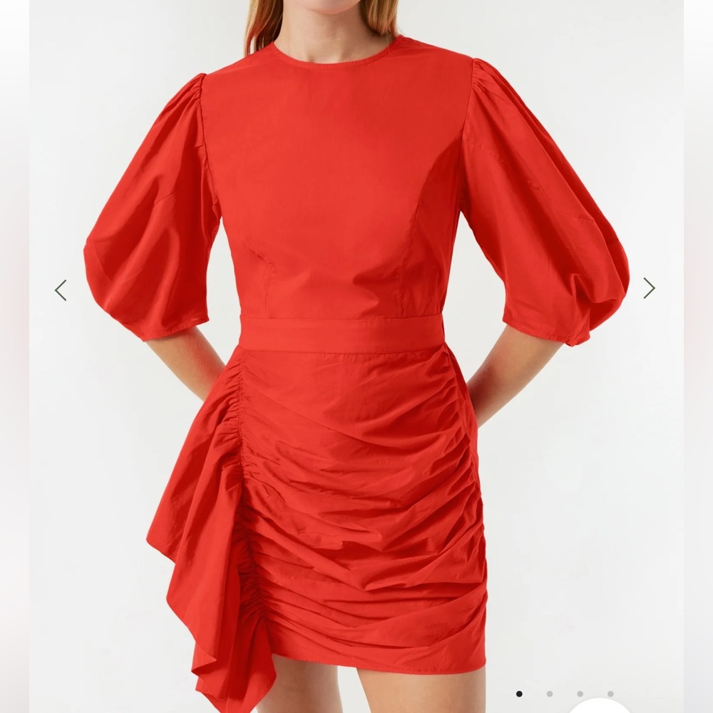 Rhode dress in Chili